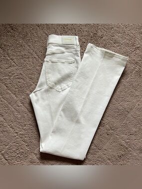 NWT Express Bootcut High‎ Rise Button Fly Jeans Western Minimalist Capsule Sz 0